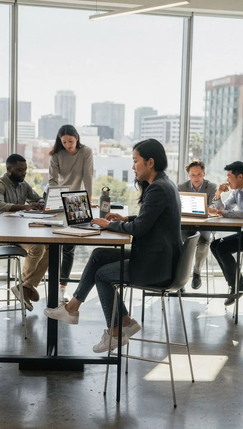 Diagram depicting steps to declutter digital devices for enhanced performance and simplicity.